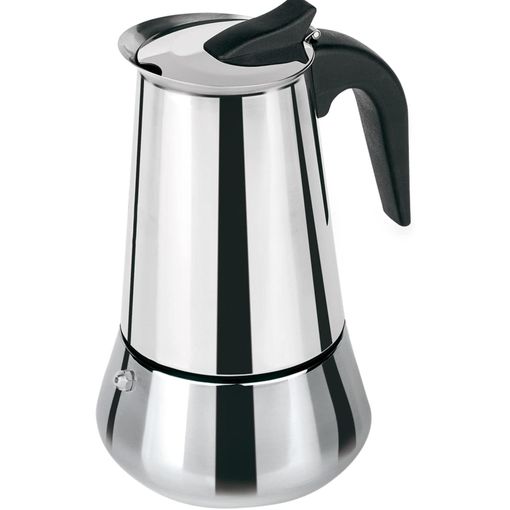 Cafetera Italiana Inducción 4 Tazas Café, Acero Inoxidable, Todo Tipo  Cocinas, Vitrocerámica, FAGOR, Acero Inoxidable, , Etnica