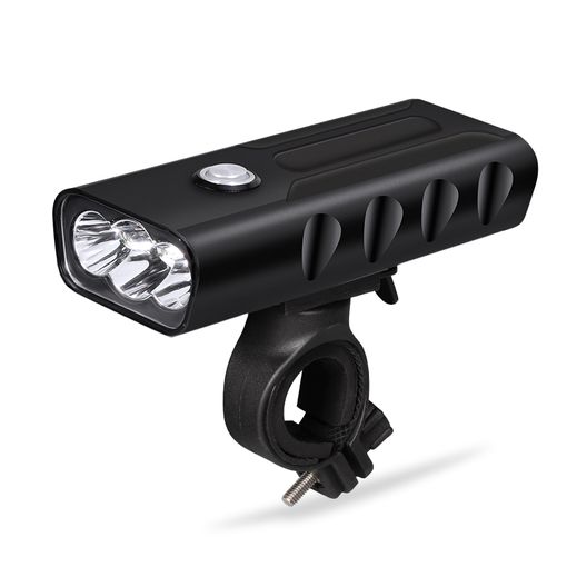 9transport Luz Delantera De 3 Focos Usb-b013 Para Bicicleta, 800