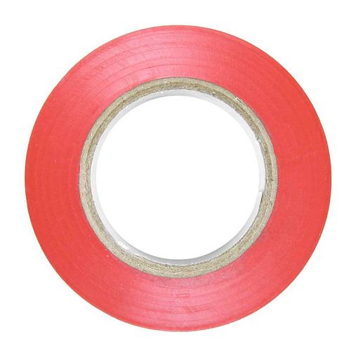 CINTA AISLANTE PVC ROJA 19MM 20MTS