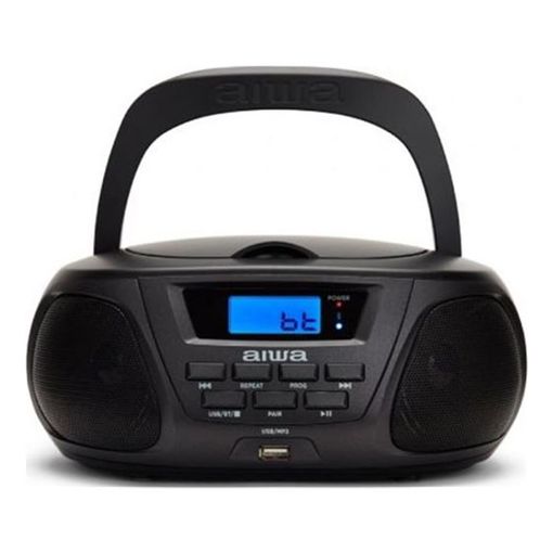 Aiwa Bbtu_300bkmkii Radio Cd Portátil Bbtu-300 Bluetooth Negro con Ofertas  en Carrefour