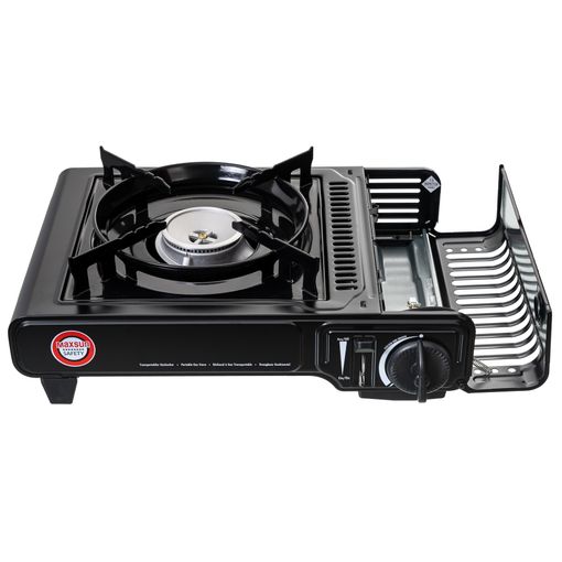 Cocina Portátil De Gas Con 1 Quemador De Metal Negra De 11x28x34 Cm con  Ofertas en Carrefour