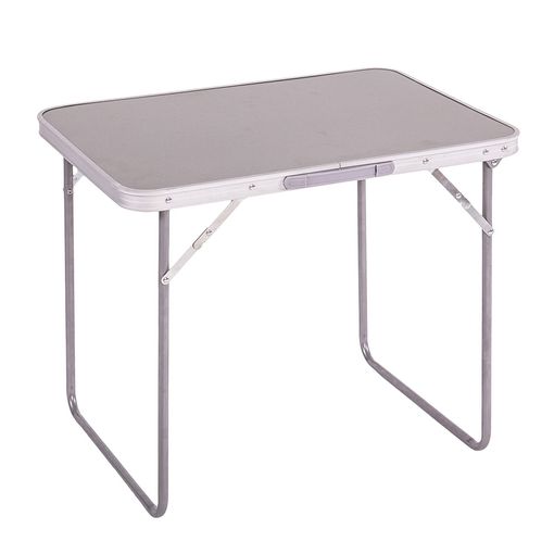 Mesa De Camping Plegable De Acero Gris De 60x50x70 Cm con Ofertas en  Carrefour