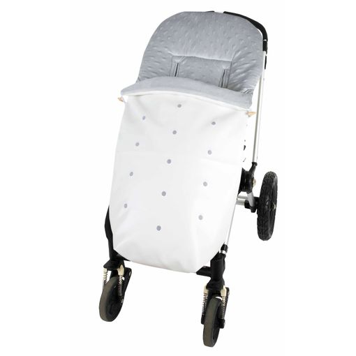 Saco Polar Carrito Bebe Polipiel Blanco - Modin - con Ofertas en Carrefour