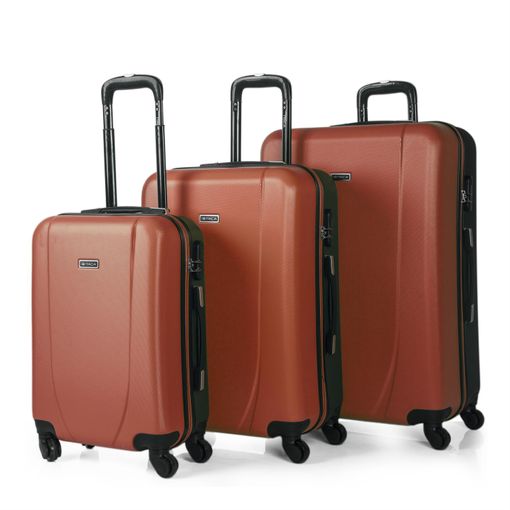 Maleta Cabina Abs Rígida Trolley De Viaje 4 Ruedas Para Vuelos Low Cost  71150 Coral-antrac con Ofertas en Carrefour