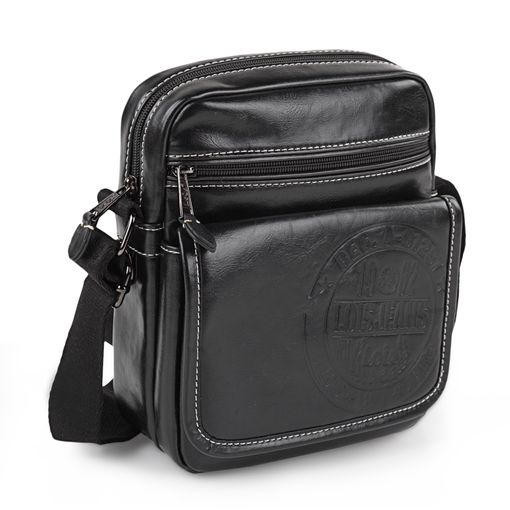 Bandoleras Hombre - Bolso Hombre Bandolera Ajustable - Bandolera Hombre  JASLEN De Polipiel - Bolso Bandolera Hombre Para Uso Diario. Bolso De Hombre  Pequeño 313126