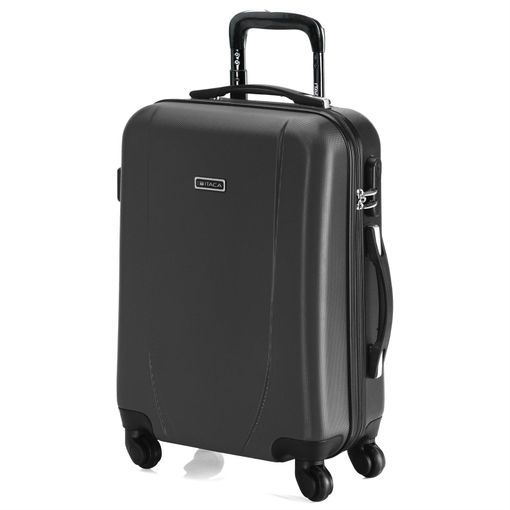 Maleta Cabina Abs Trolley De Viaje 55cm Rígida 4 Ruedas Dobles T71650  Blanco con Ofertas en Carrefour