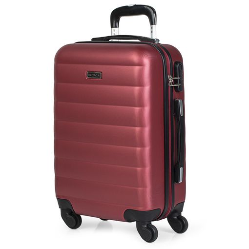 Maleta Cabina De Viaje Abs Rígida Trolley 55 Cms 71250 Granate con Ofertas  en Carrefour | Ofertas Carrefour Online