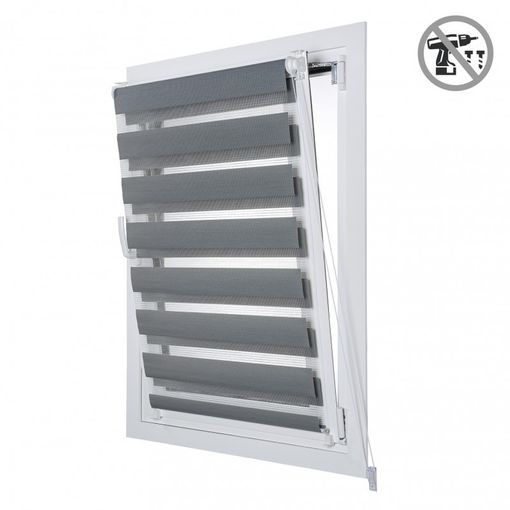 Estor Translúcido Easyfix, Estores Enrollables Para Instalación Sin Taladrar  Blanco, 45 X 180cm con Ofertas en Carrefour