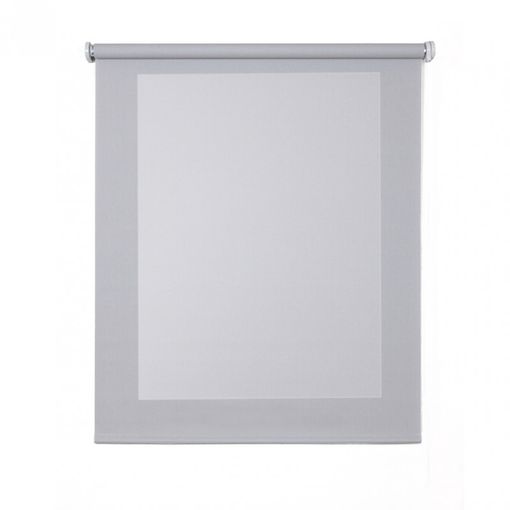 Estor enrollable screen 10% (An x Al: 220 x 250 cm, Gris)