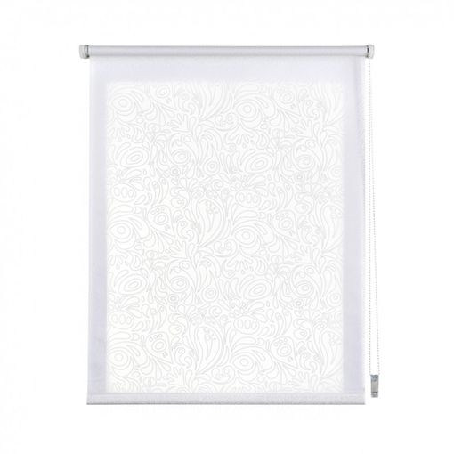 Estores plegables estor paqueto liso sin varillas blanco 120x175 cm