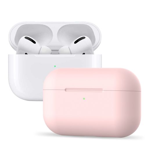 Funda Airpods Pro / Pro 2 Silicona Antihuellas Con Mosquetón - Rosa con  Ofertas en Carrefour