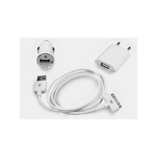 Cargador Usb + Cable Iphone – Blanco con Ofertas en Carrefour