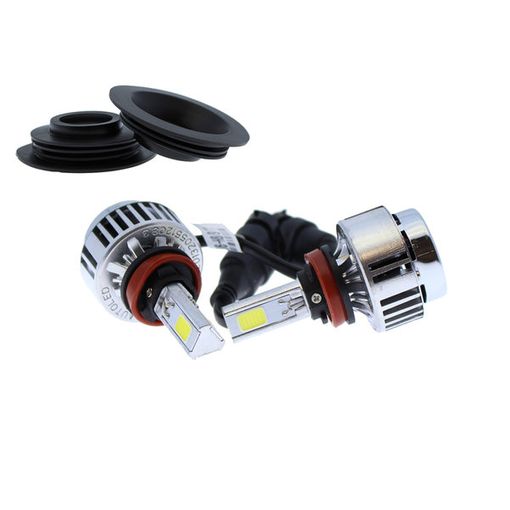 Lámparas Led H8 - H9 - H11 Para Coche Y Moto Yatek, Luces De Cruce, 6000k,  3300 Lumens, 12v, 36 W, Encendido Instantáneo