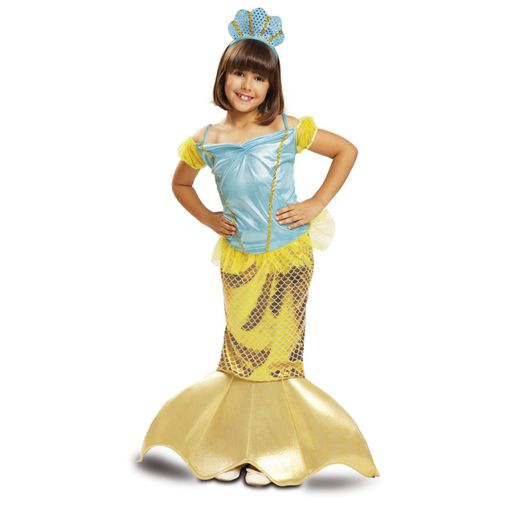 Disfraz Sirenita Niñas Talla 7 a 10 años