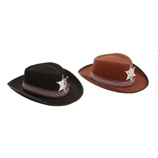 VAQUERO INFANTIL NEGRO/MARRON SURTIDOS 12 UDS.