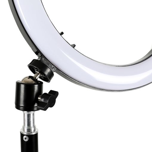 Aro Luz De Anillo Led 10 Fotográfica 3 Colores Regulables Trípode Soporte  Giratorio con Ofertas en Carrefour