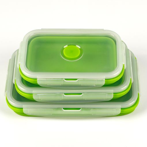 Las mejores ofertas en Contenedores de almacenamiento de alimentos de Silicona  Tupperware