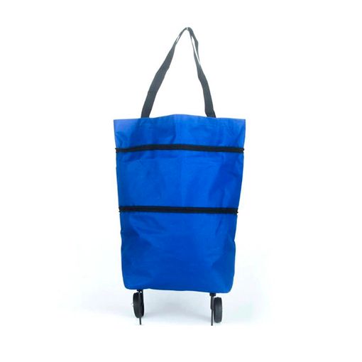 Bolsa De Compra Plegable Con Ruedas Reutilizable Bn5608 Color Azul con  Ofertas en Carrefour