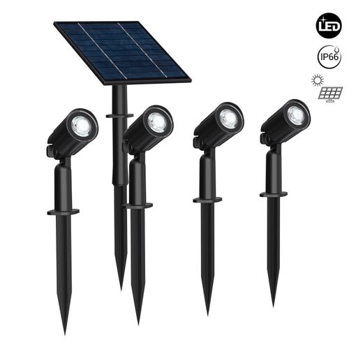 Kit 3 Luces Led Solares Para Exterior 3000k Y Panel Solar 10w Ip66 con  Ofertas en Carrefour