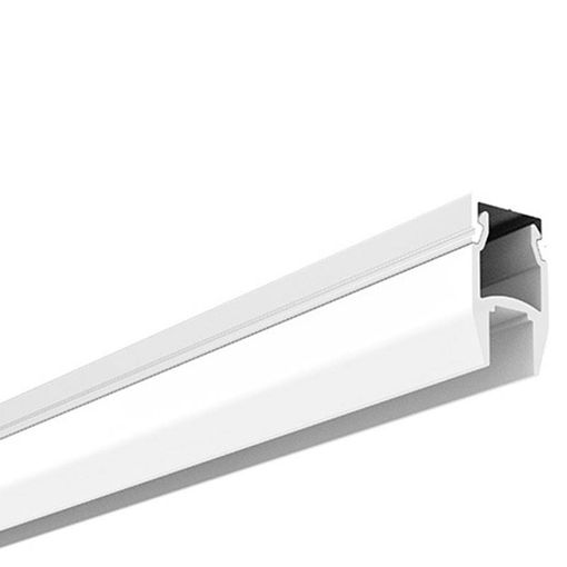 Perfil De Aluminio Empotrable Para Tira Led Con Difusor - 2 Tapas - 23x8mm  - 2 Metros con Ofertas en Carrefour