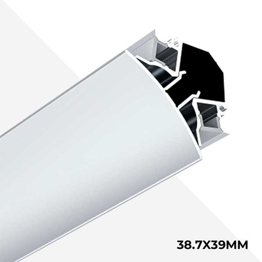 Perfil De Aluminio Empotrable 18x12mm Para Tira Led 15mm con Ofertas en  Carrefour
