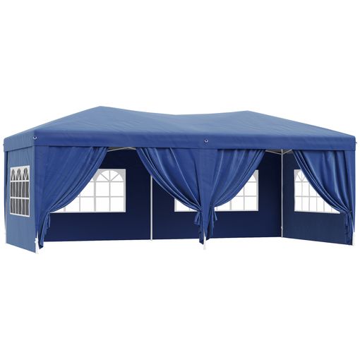 Carpa Para Fiestas Plegable Con Paredes Gris Antracita 3x6 M Vidaxl con  Ofertas en Carrefour