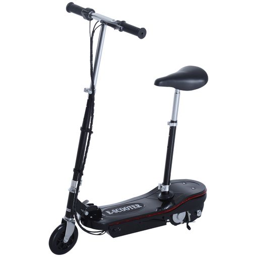 Homcom - Patinete eléctrico Scooter Plegable Rosa