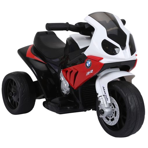 HOMCOM Moto Eléctrica Infantil Motocicleta de Batería 6V para