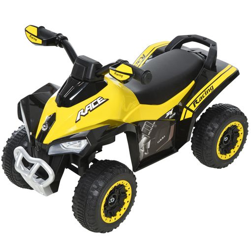 Quad Eléctrico Para Niños De 18-36 Meses Con Remolque Rojo Homcom con  Ofertas en Carrefour