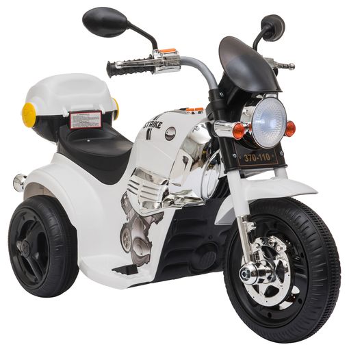 Imitación boxeo en Moto Triciclo Eléctrico Para Niños De 18-36 Meses Blanco Homcom con Ofertas  en Carrefour | Ofertas Carrefour Online