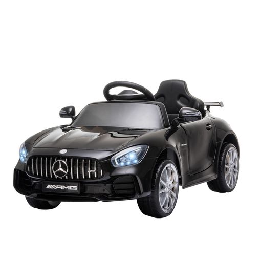 Homcom Coche Eléctrico Suv 12V Negro para Niños de 3-6 Años