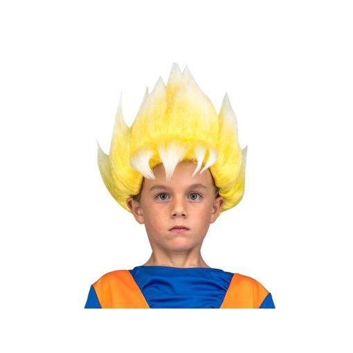 Peluca Dragon Ball Vegeta Tamaño Infantil (230121) con Ofertas en Carrefour