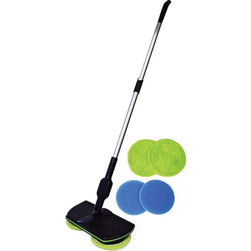 Bonplus BP, Mopa Eléctrica Giratoria Sin Cable, Spinner Mop, Autonomía  50 minutos, Carga Rápida, Potencia 105RPM