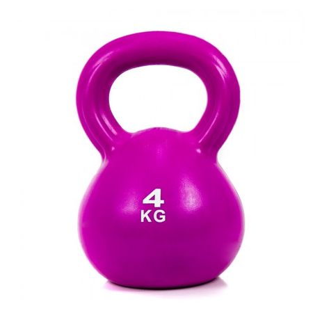 Pesa Rusa O Pesa Kettlebell Pvc 16 Kg. Con Revestimiento De Vinilo. con  Ofertas en Carrefour