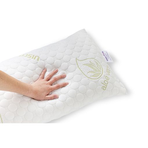 Almohada viscoelástica de aloe vera con copos-Visco 150cm