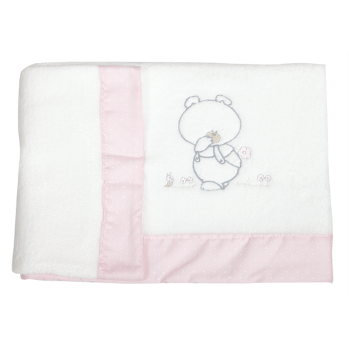 Juego Sábanas de Cuna Coralina 70 x 140 Sweet Bear