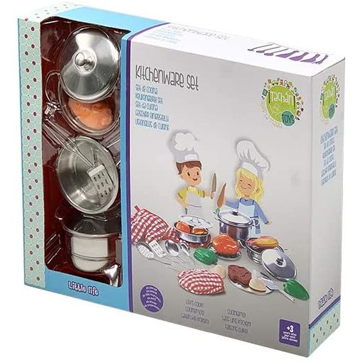 Set De Menaje Cocina Acero Inoxidable 23 Piezas con Ofertas en Carrefour