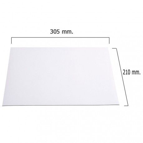 Pizarra Iman Pvc Blanca 210x305x1 Mm. con Ofertas en Carrefour