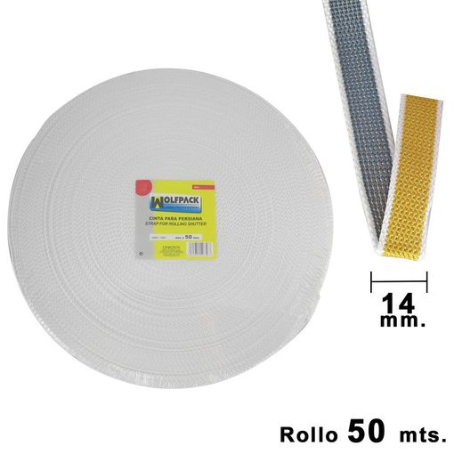 Cinta Persiana Bicolor 18 Mm. Rollo 6 Metros - Neoferr.. con Ofertas en  Carrefour