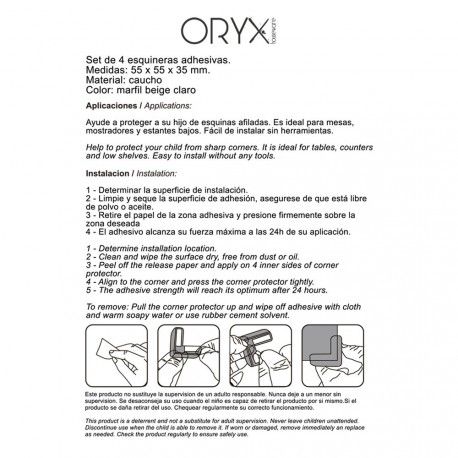 Protector Oryx Cajones Angular (blister 2 Piezas) con Ofertas en Carrefour
