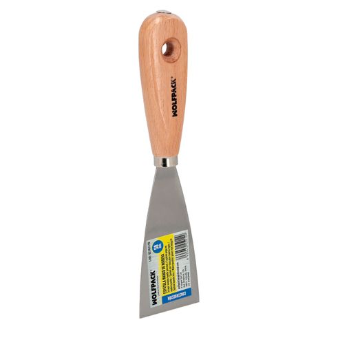 Espatula Mango Madera Hoja Acero 50 Mm. Espatula Yeso, Espatula Pintor, Espatula  Masillas, Espatula Pladur, Etc. con Ofertas en Carrefour