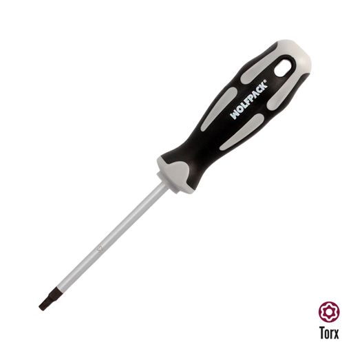 Destornillador torx T20, 100 mm, acero S2 – Högert Technik