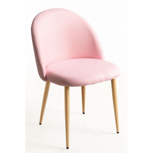 Silla Vint Terciopelo De Terciopelo 74*41.50*43 Cm - Rosa con Ofertas en  Carrefour