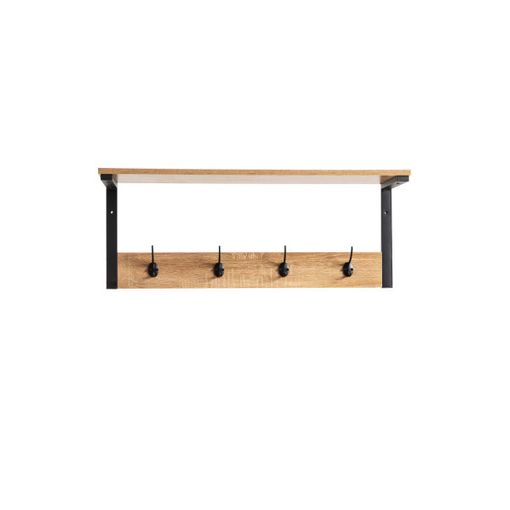 Perchero De Pared 80 X 18 X 30 Cm Madera con Ofertas en Carrefour