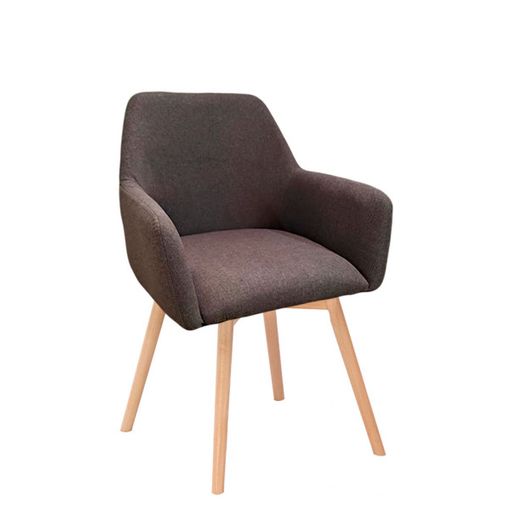 Silla Bellu Tela De Tela 80*58.50*56 Cm - Gris