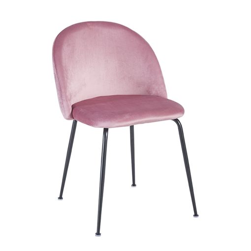 Silla Hand Terciopelo - Rosa con Ofertas en Carrefour