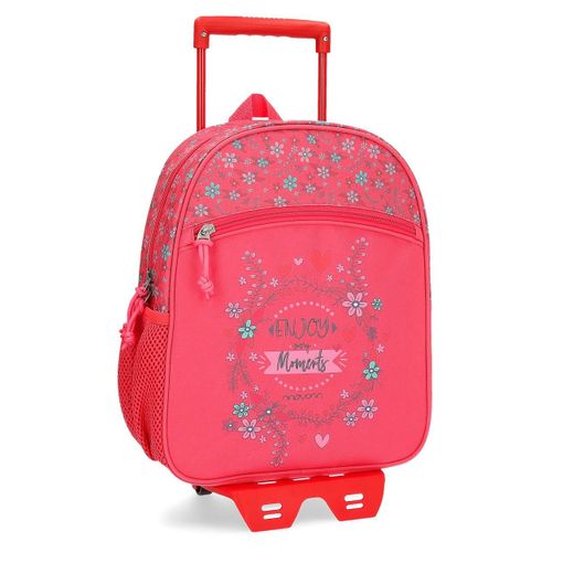 Carro Escolar para Mochilas Magic Fix Rojo de Movom