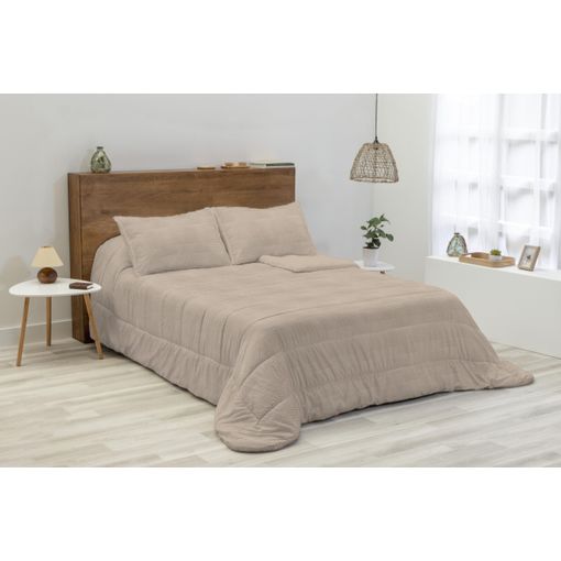 Edredon Alba Beige 150 Cm. con Ofertas en Carrefour