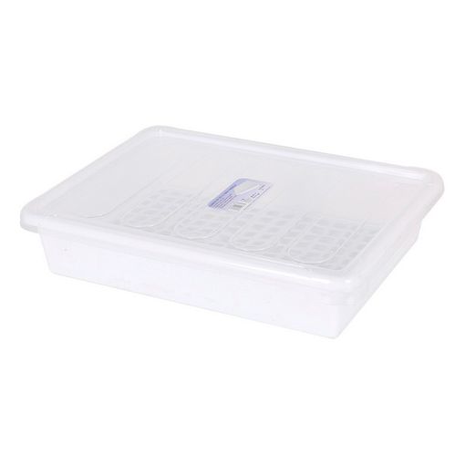 Caja De Almacenaje Con Tapa Tontarelli 13 L Plástico (33 X 29 X 16 Cm) con  Ofertas en Carrefour