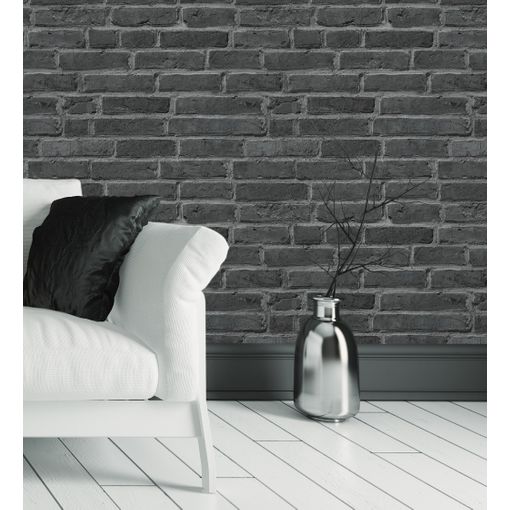 Papel Pintado Pared Muro De Ladrillo Minimalista Gris Claro Con Textura  Rugosa - Austin 6217 De Gaulan - Rollo De 10 M X 0,53 M con Ofertas en  Carrefour